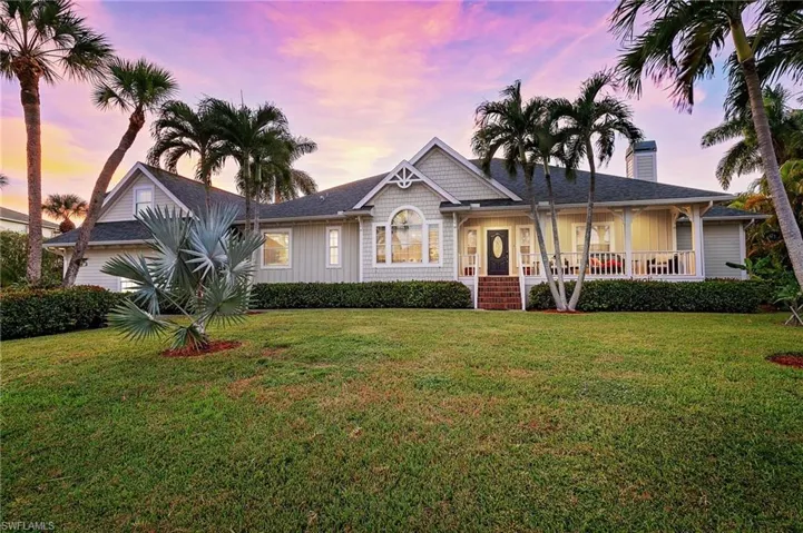 Stately and inviting - you will love living in this beautiful Gulf Access home in Bonita Springs!