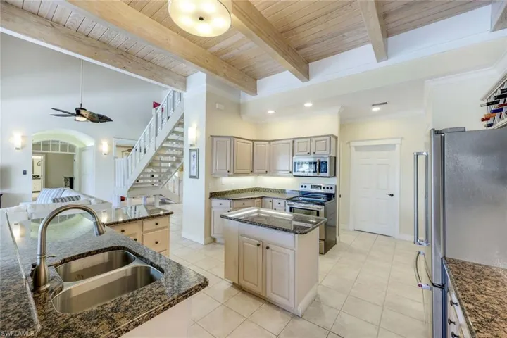 PLENTY of room for two chefs in this huge kitchen!