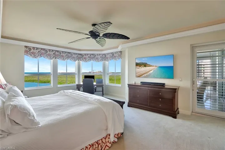 Gorgeous views & lanai access from Primary Bedroom