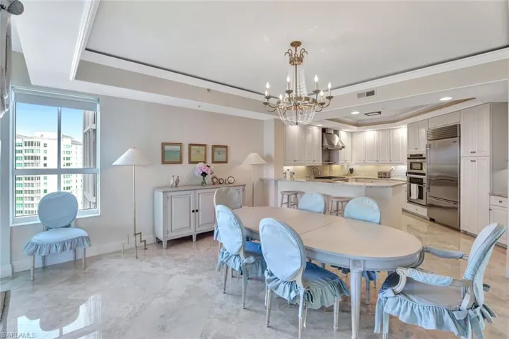 Beautiful marble floors