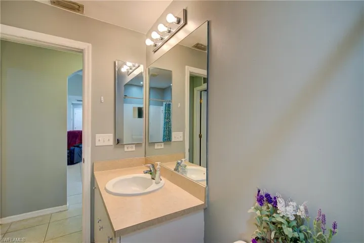 Conveniently located next to the two guest bedrooms