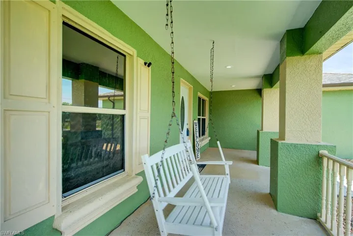This front porch swing is just calling your name!