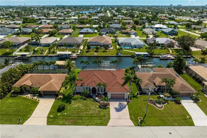 Arial view showing your perfectly situated dream home!