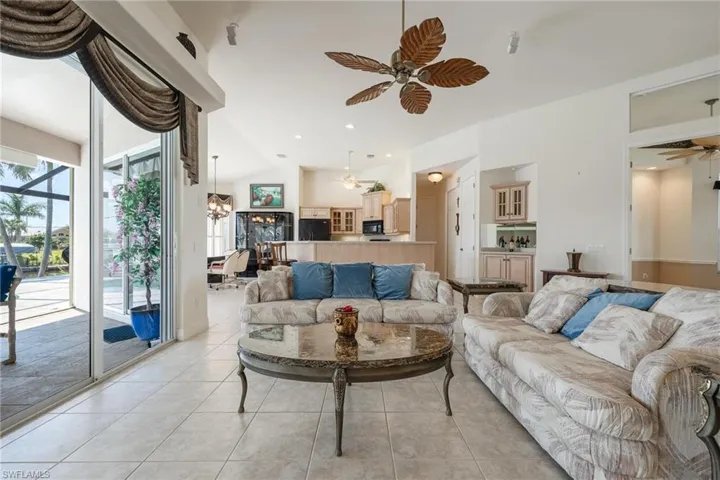 View of living room from TV