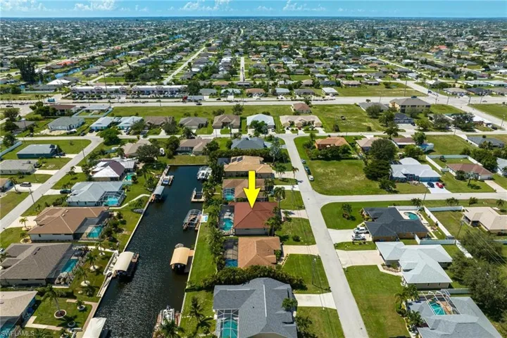 Additional Arial view showing home location