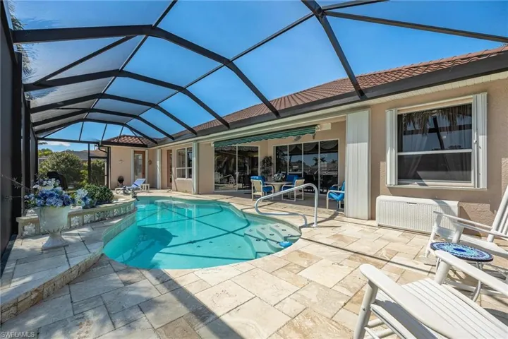 Beautiful setting when you leave your boat to enter the spacious lanai!