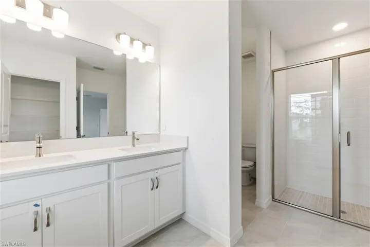Owners Bath-Photo description represents the model home of same floor plan.