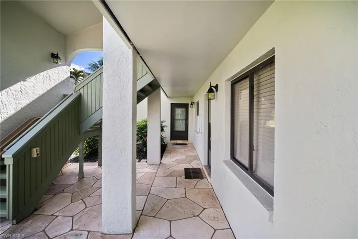 View of patio