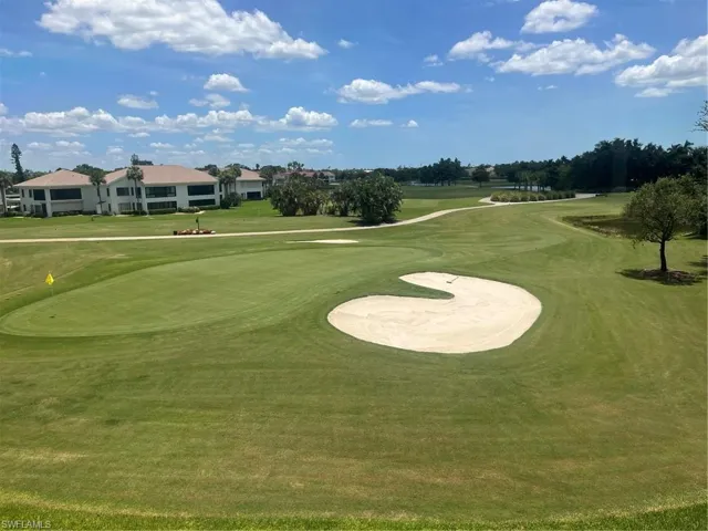 View of Golf Course from Lanai and 3 lakes in the distance