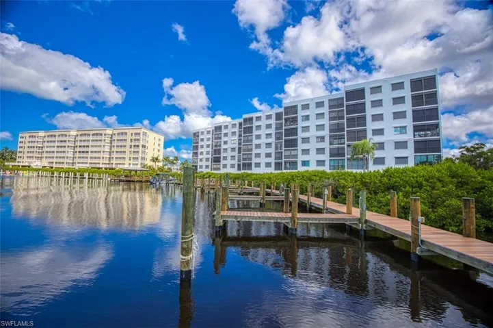 Rear view of Building from Docks