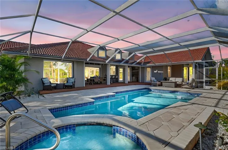 Your view of the party or simply admire the peace of your home while sitting in your hot tub