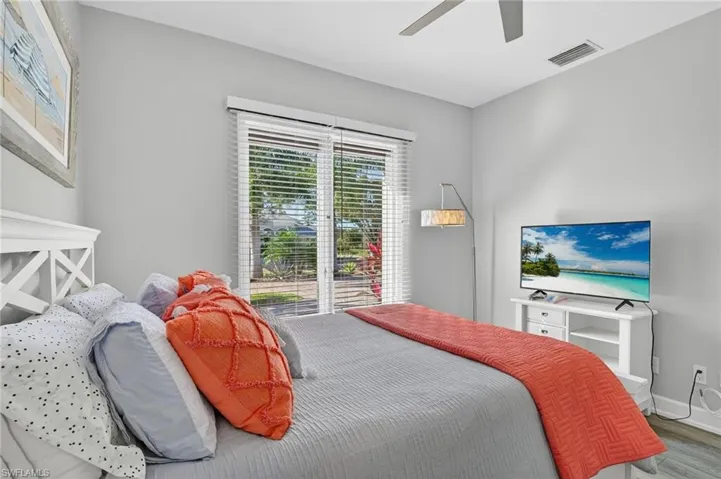 Bedroom 2 of 4 at the front of the home.   Great for guests or a home office