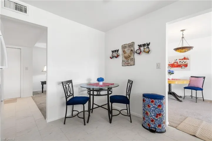 Dining room featuring baseboards