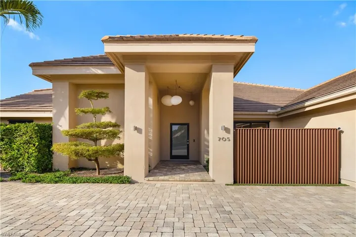 Grand Entrance with Bonsai tree