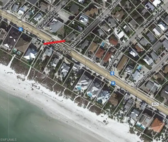 Beach Access close by. And trolley stops.