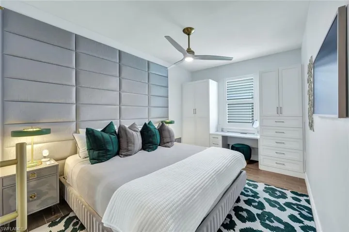 Guest bedroom number 2 with king bed