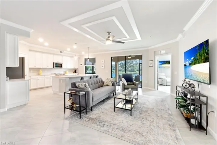 Living and Kitchen Areas
