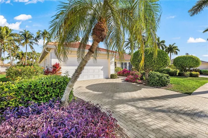 Beautiful landscaping.