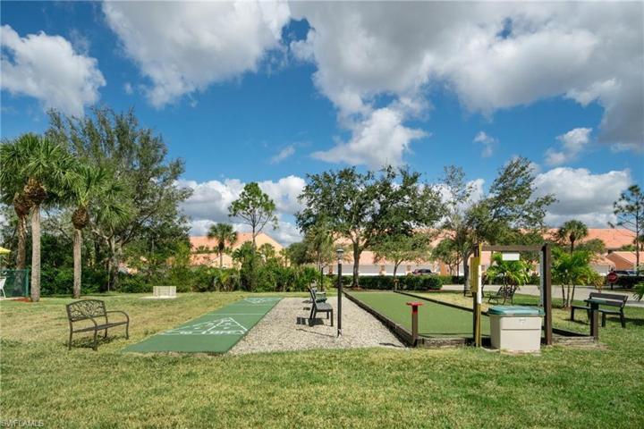Bocce and shuffleboard