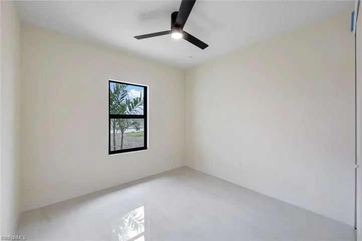 All bedrooms feature custom built closets with drawers.
