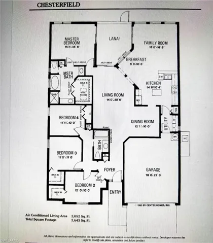 View of floor plan / room layout