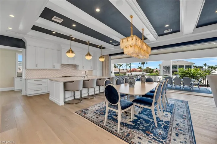 Kitchen and dining
