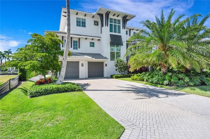 Front of 2020 Waterfront home