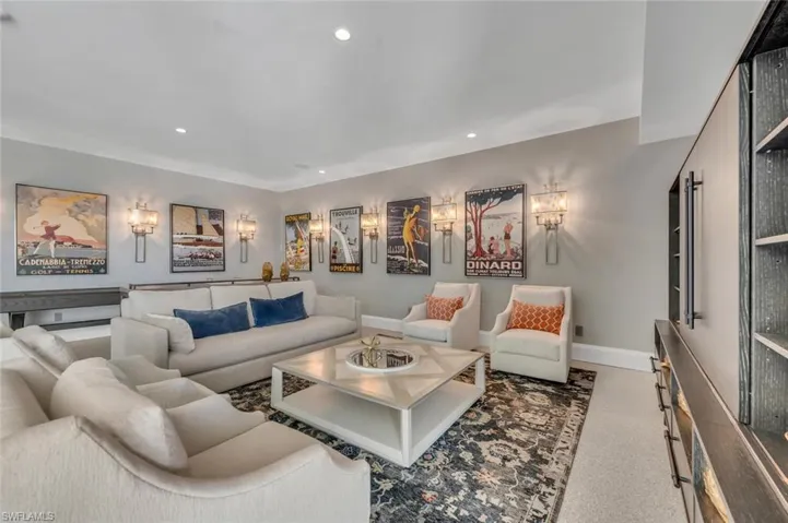 Lower level family room