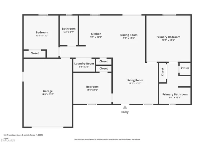 531 Frank Jewett Ave S, Lehigh Acres, Florida 33974
