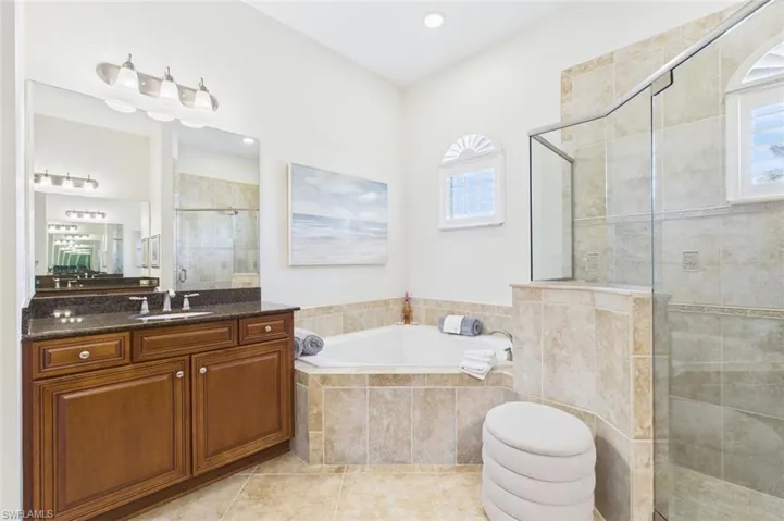 primary bath soaking tub