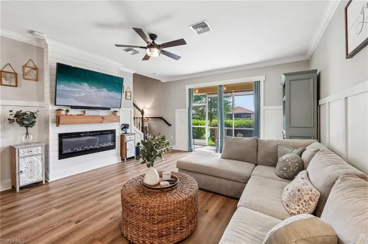 Custom fireplace feature wall