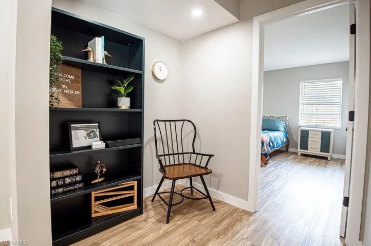 reading nook outside of master