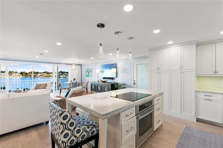 Open living area and views