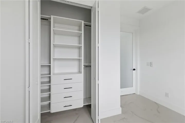 View of closet