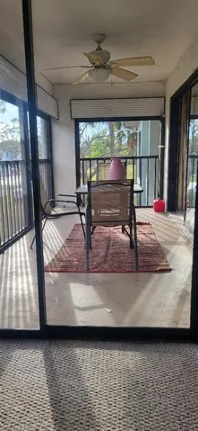 primary bedroom also has slider to balcony and plenty of sunlight