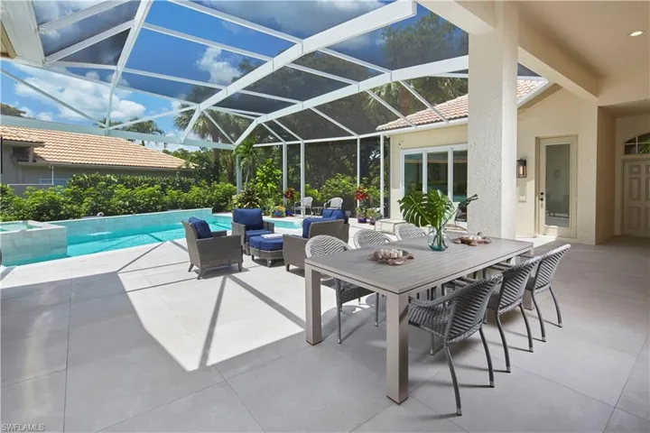 Outdoor living space - everything here is new, new, new!