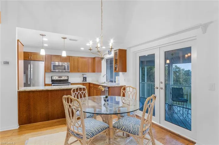 Dining Area/Impact French Doors