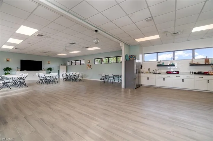 Clubhouse room for meetings and parties