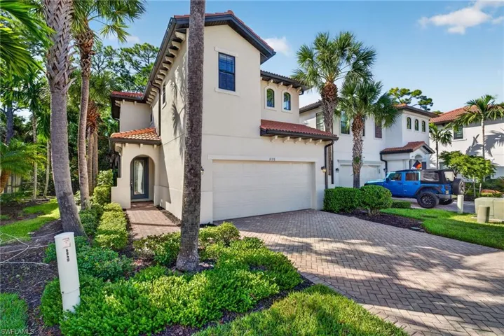 Private walkway and entry.