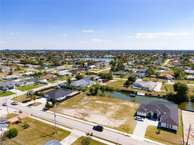 Aerial view looking to the south/southeast.