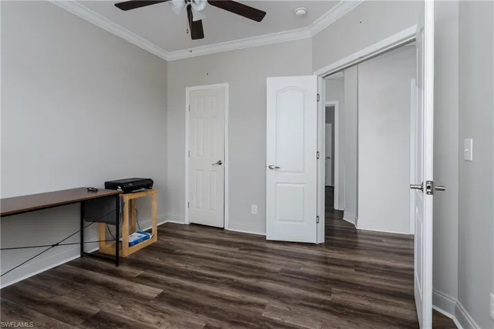 Bedroom #2 entry & closet