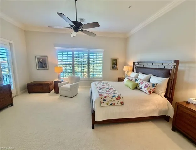 Master Bedroom with French Door to the Lanai