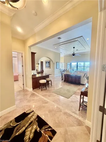 Upper Foyer Area Looking Into the Great Room