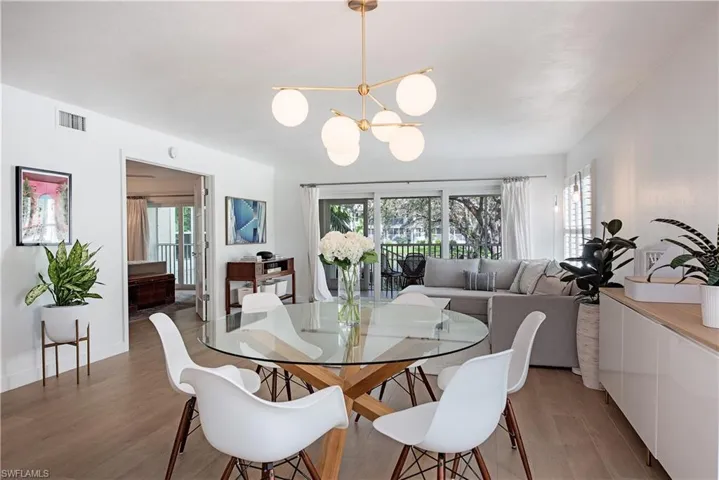 Open floor plan with gorgeous water views