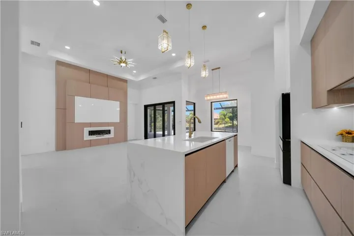 Kitchen Looking Into Living Room