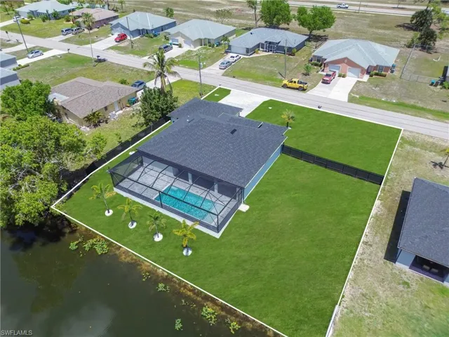 Ariel View Of Home