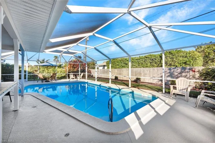 The pool is solar heated.  New solar system installed in 2023