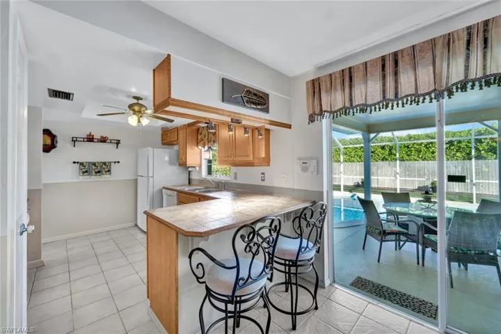 View of the Breakfast Bar