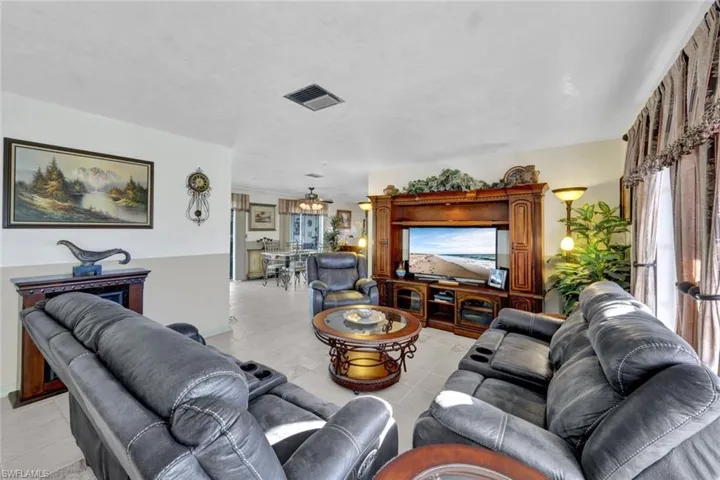 The open plan Living Room