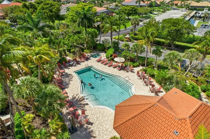 Main Pool AerialThere are 2 grills on the pool deck